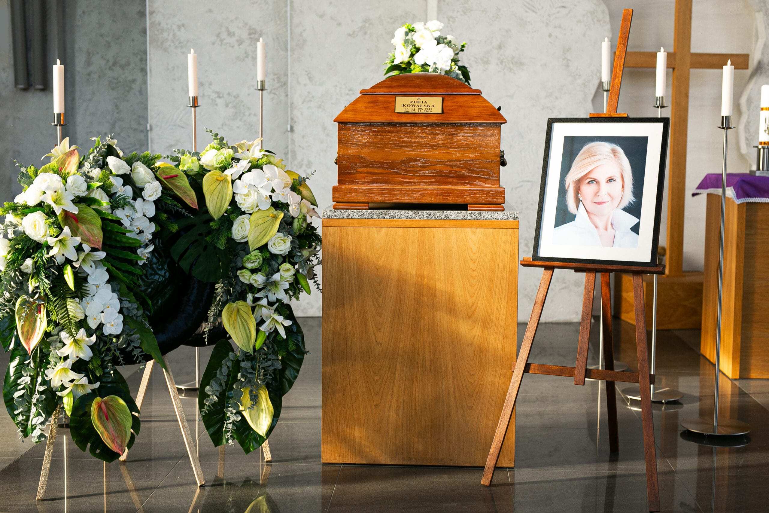 Oprawa ceremonii pogrzebowej